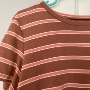 American Eagle striped t-shirt